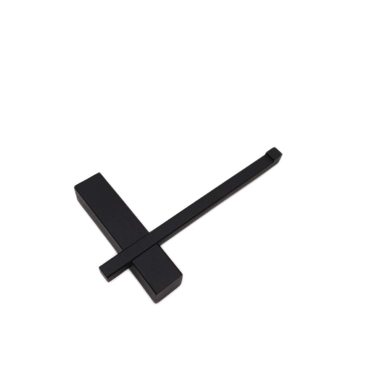 Zack Toilettenpapierhalter Badaccessoires Carvo Schwarz Matt Design Badezimmer