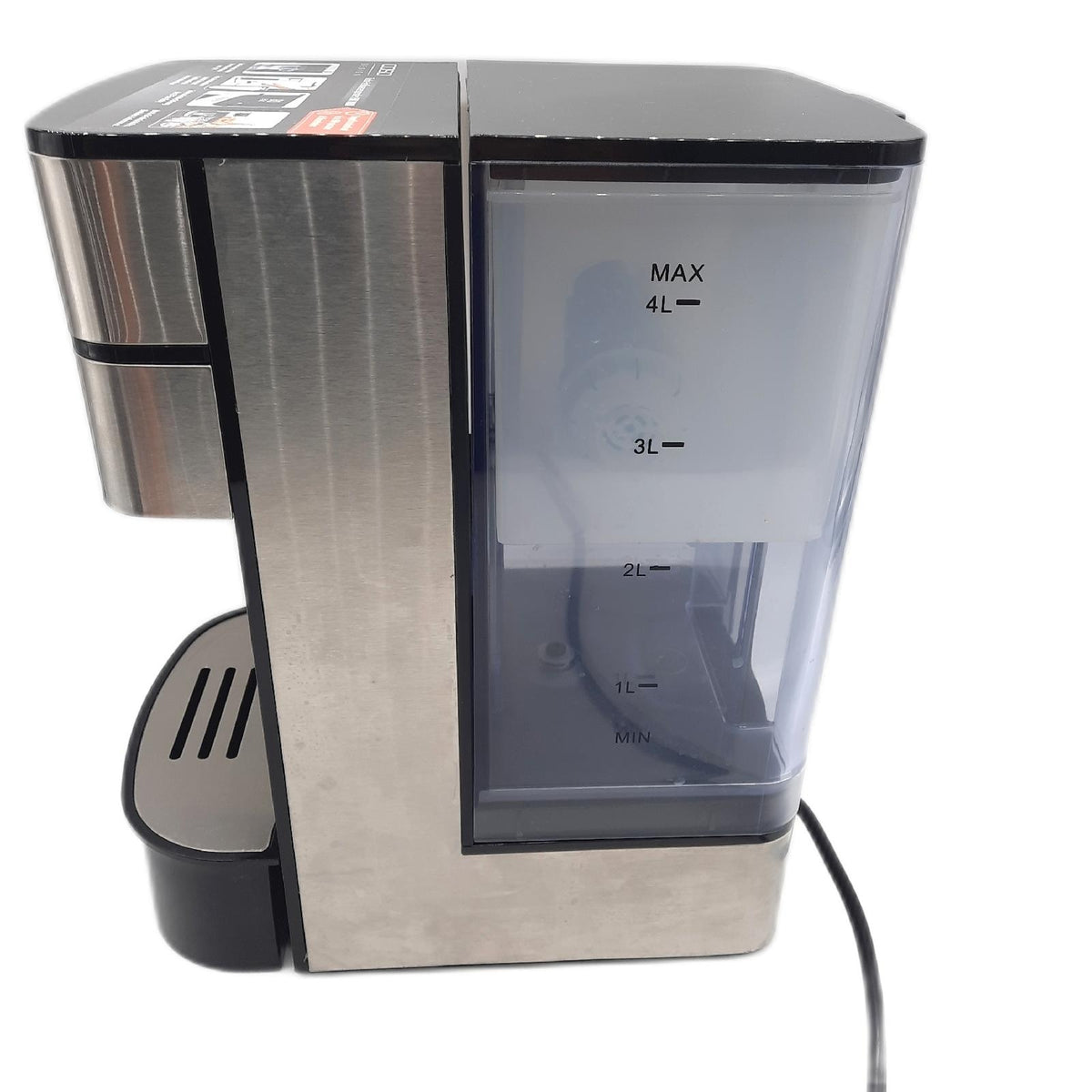 CASO 1867 HW 1000-Turbo Heißwasserspender, Kunststoff, 4 liters, Edelst - Defekt