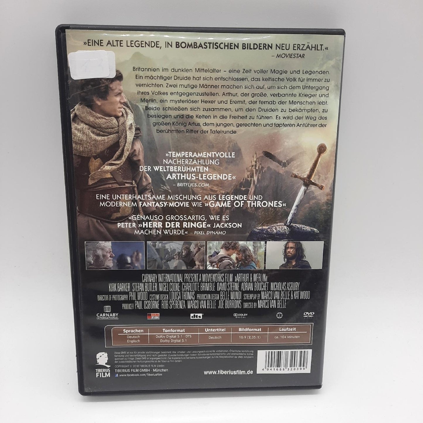 DVD Arthur & Merlin