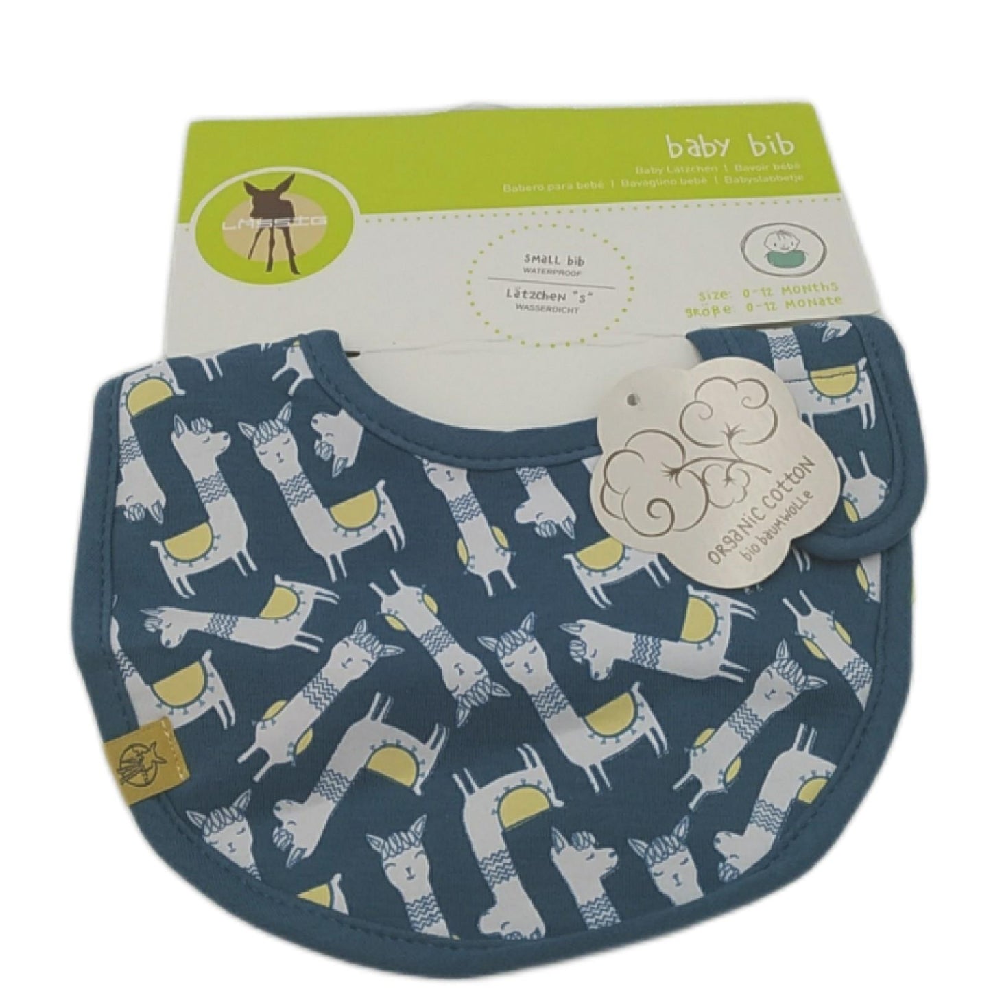 LÄSSIG Baby Lätzchen Kinderbekleidung Small Glama Lama wasserabweisend