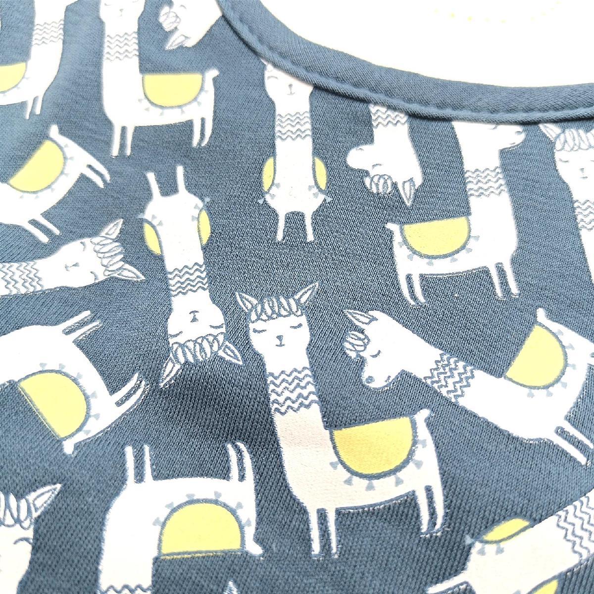 LÄSSIG Baby Lätzchen Kinderbekleidung Small Glama Lama wasserabweisend