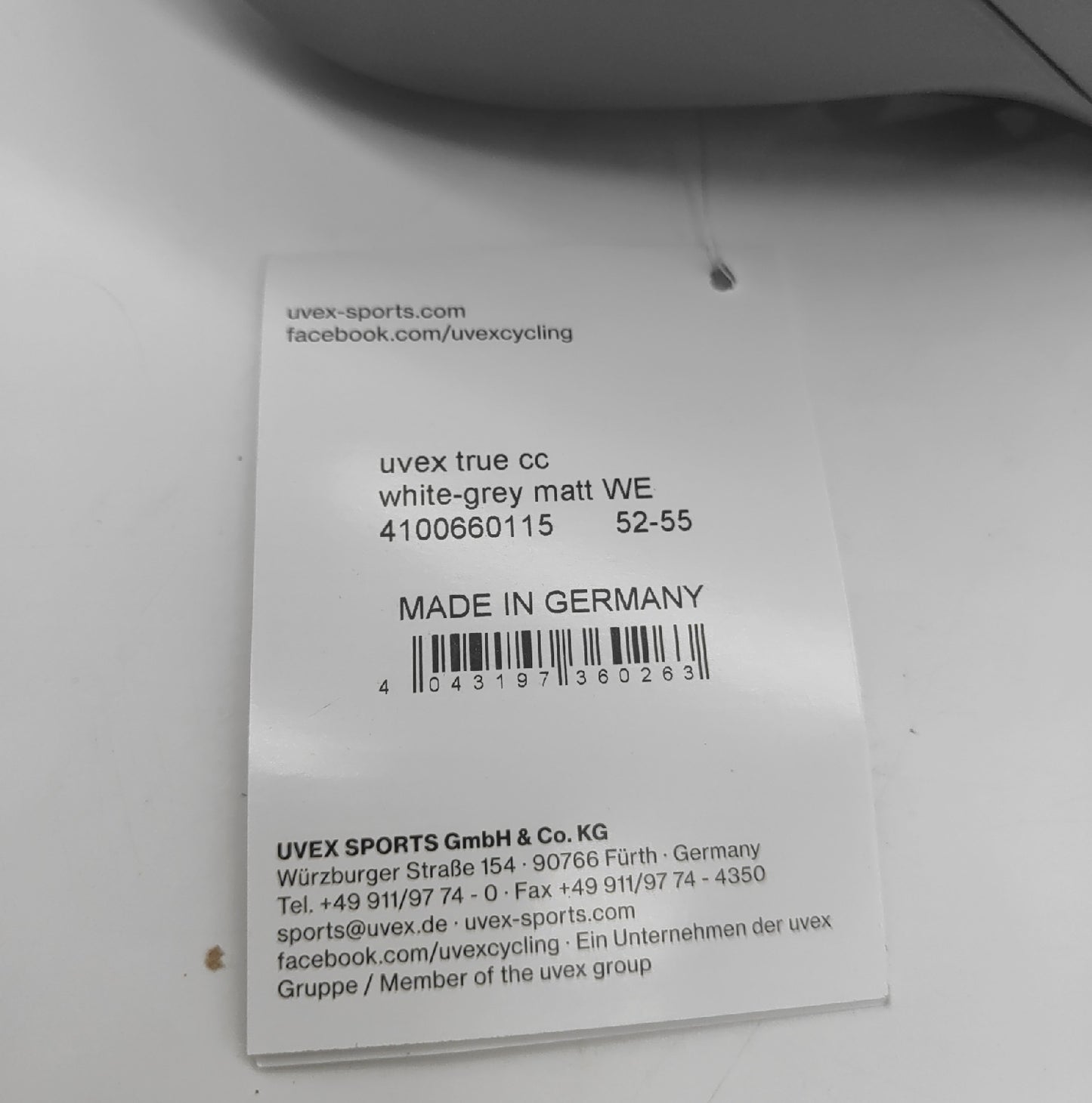 Uvex Fahrradhelm Kopfschutz Damen True CC Womens Edition 52 55 cm Komfort Sicherheit