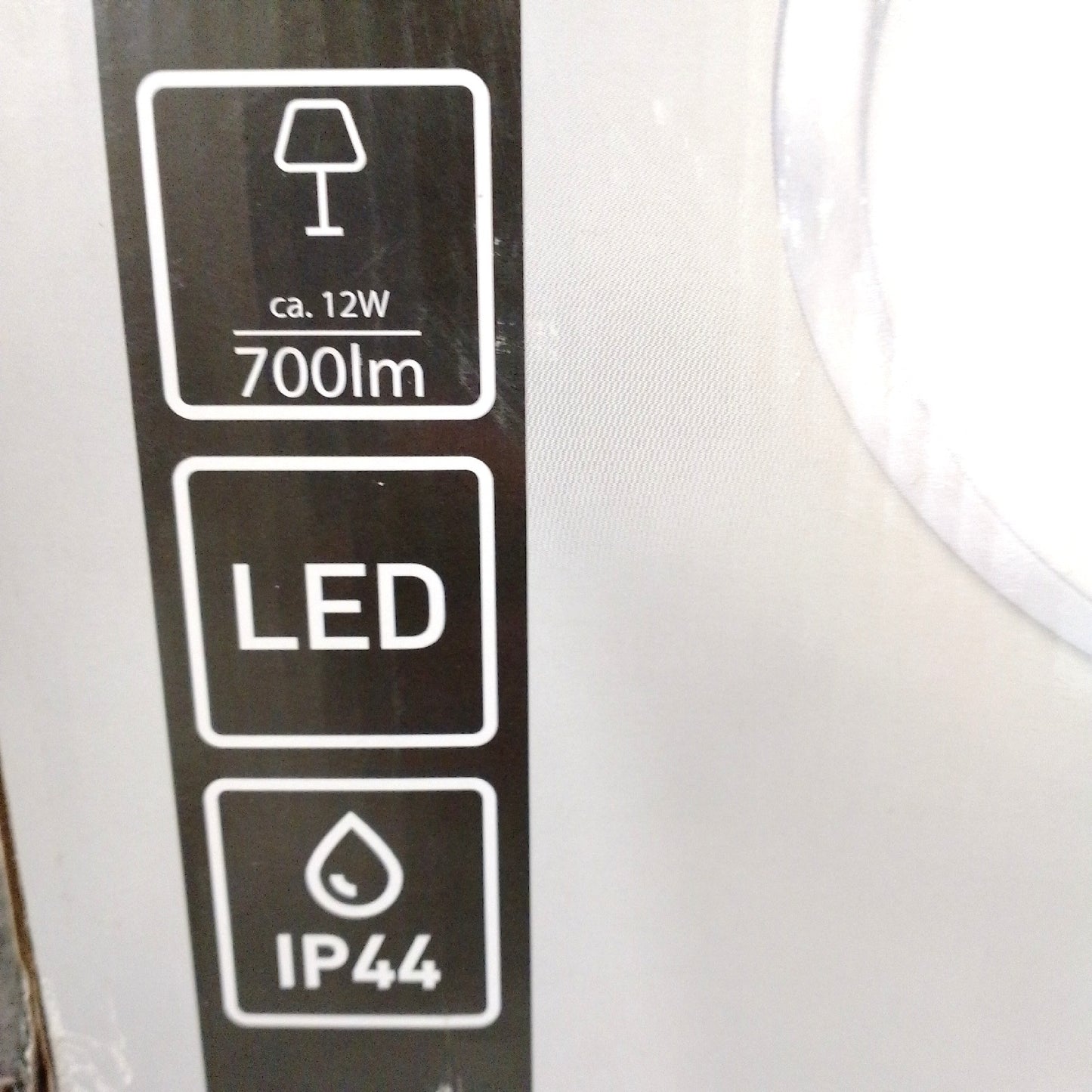 Paul LED Deckenleuchte Wohnraum Beleuchtung Satob Chrom 12 W IP44 Eleganz
