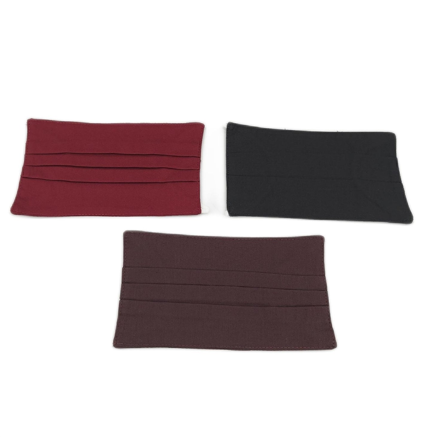 BaF Community Masken 3 per Pack Set Unisex Behelfsmaske Wendbar Mundschutz Maske