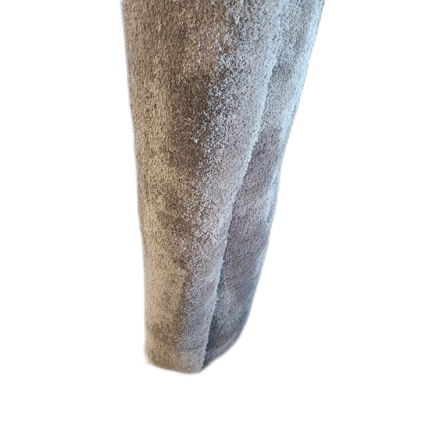 Super Soft Shaggy Teppich Teppiche 160x230 cm Platin Grau wohnzimmer elegant