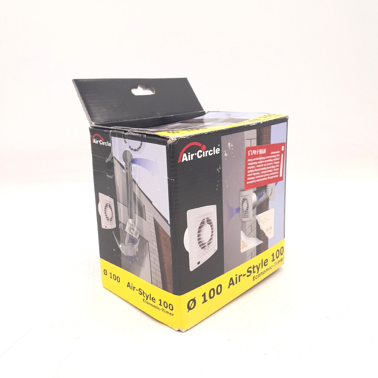 Air Circle Zeitschaltuhr Haustechnik Circle 100 Air Style Economic Timer Weiß Zeite