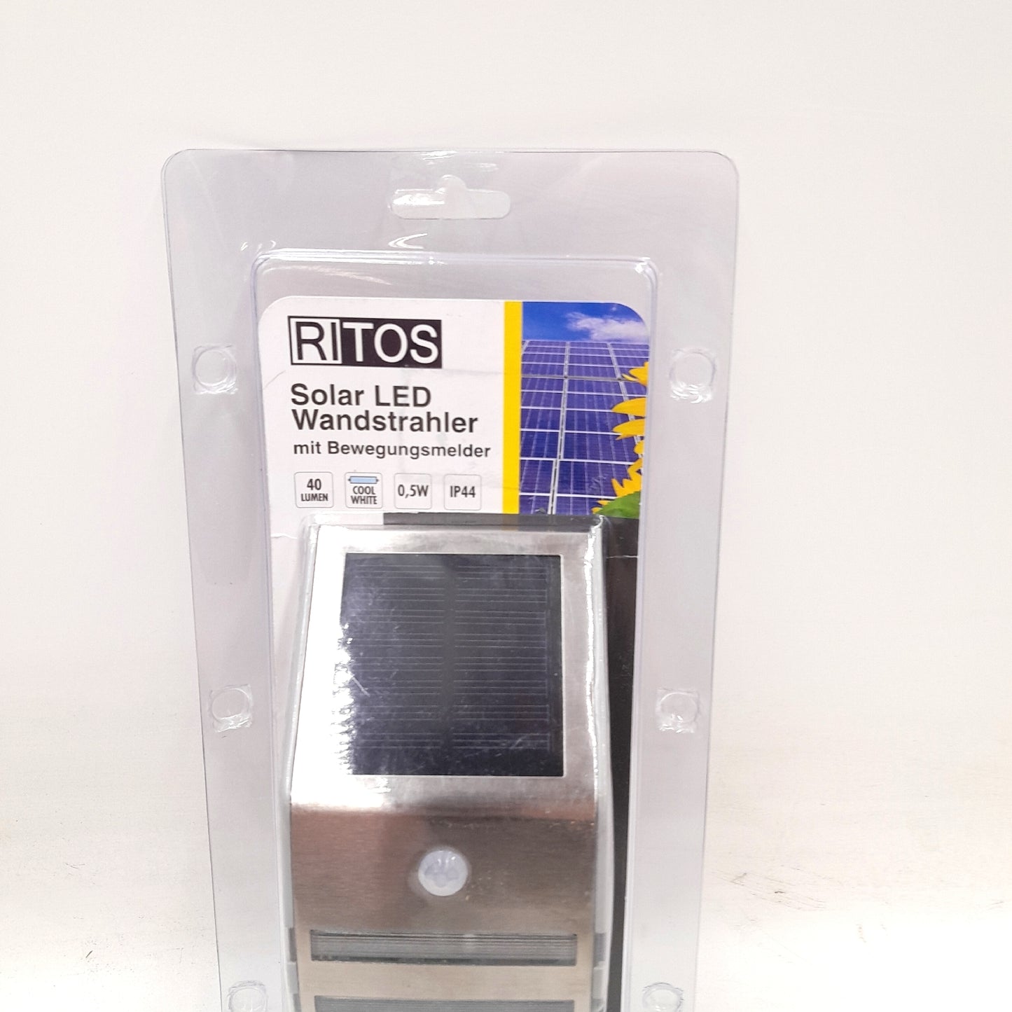 Ritter Leuchten Solar LED Strahler Beleuchtung 0 5 W Bewegungsmelder IP