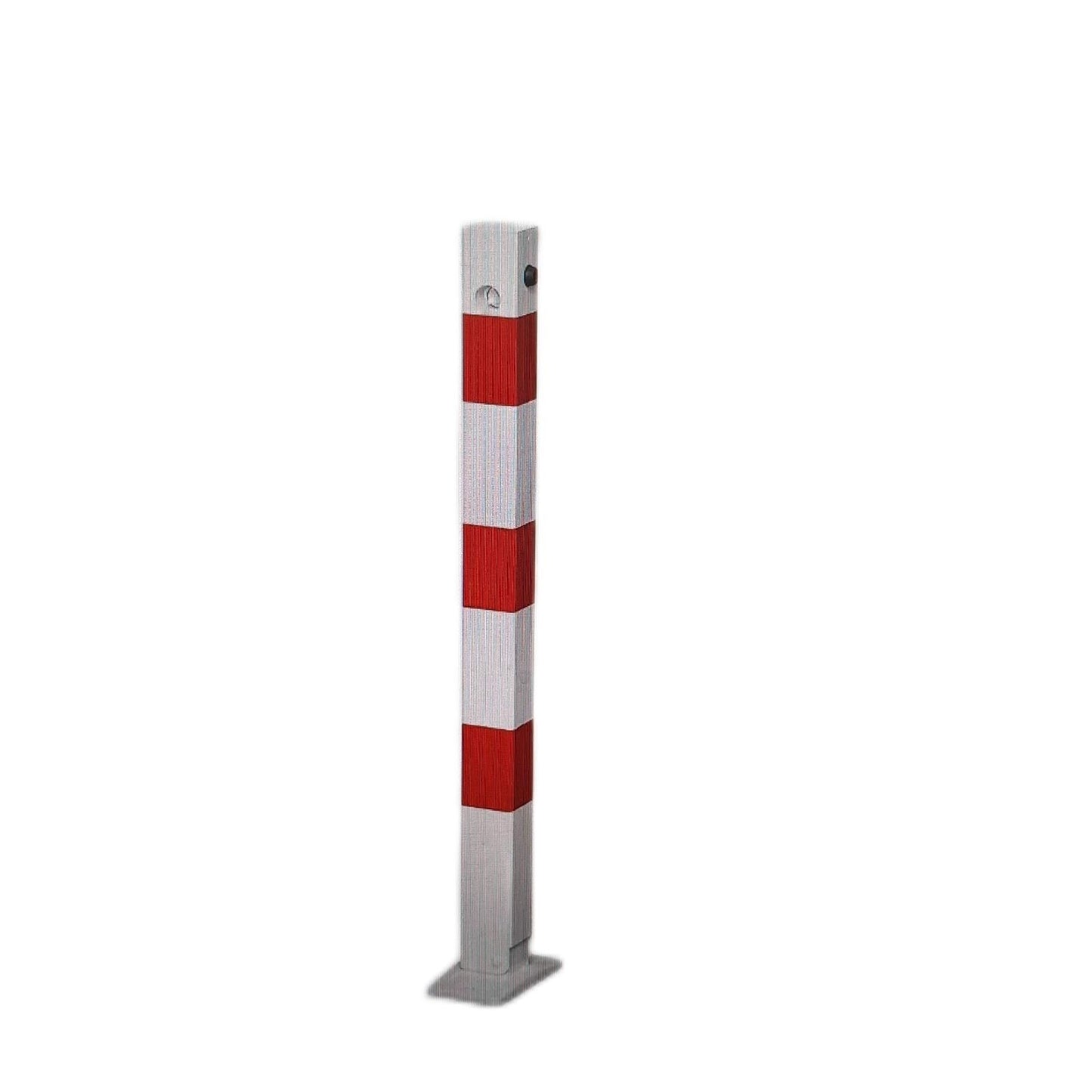 Sperrpfosten (Höhe über Boden: 900 mm, L x B: 70 x 70 mm, Stahl, Dreikantverrieg