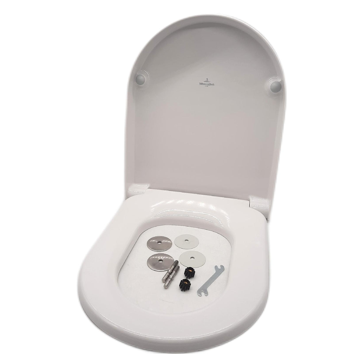 Villeroy & Boch WC-Sitz Subway 2.0 - Toilettendeckel Weiß glänze - Unvollständig