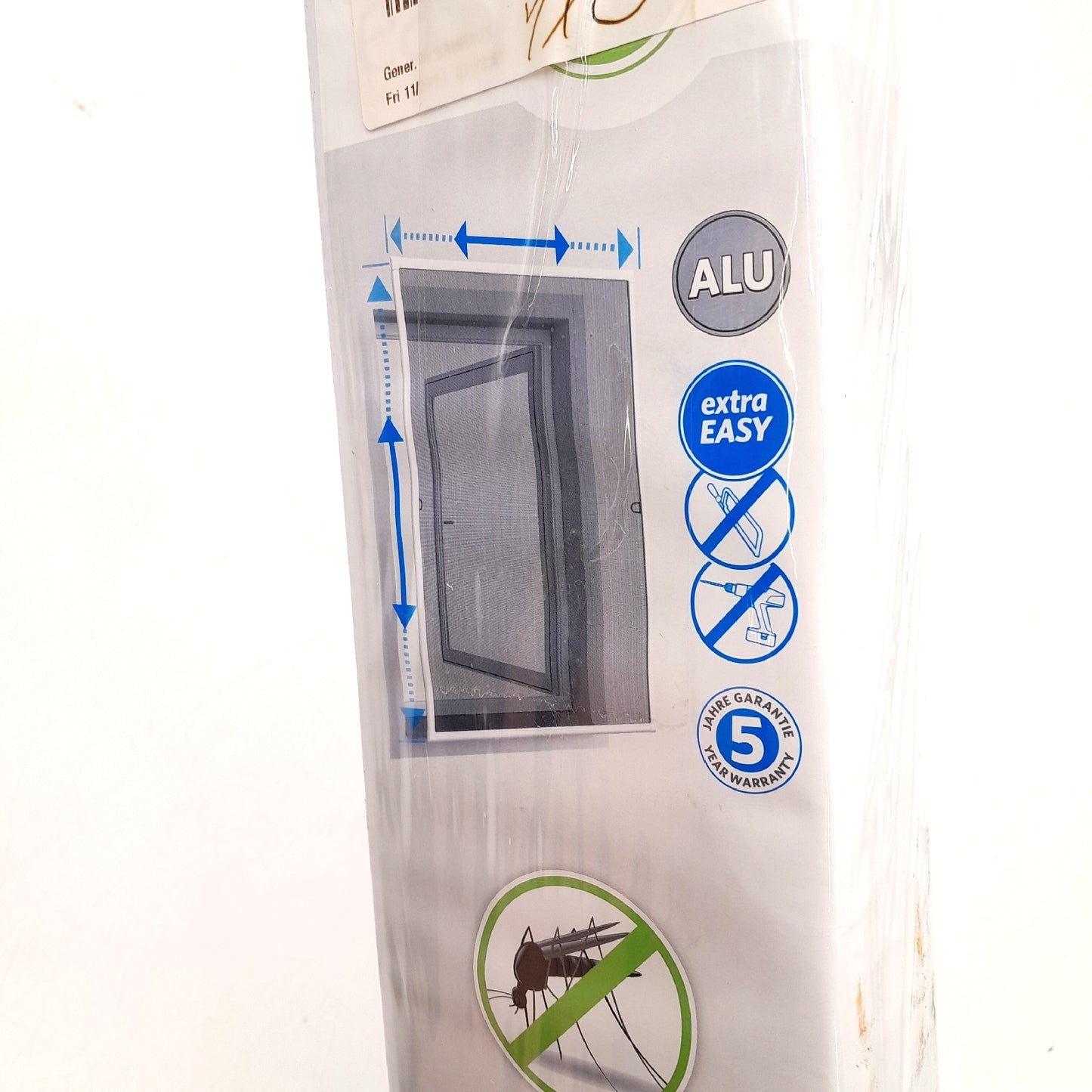 Easy Life Insektenschutzfenster Edge Plus Verstellbarkeit: 70 x 80 cm - 100 x 1