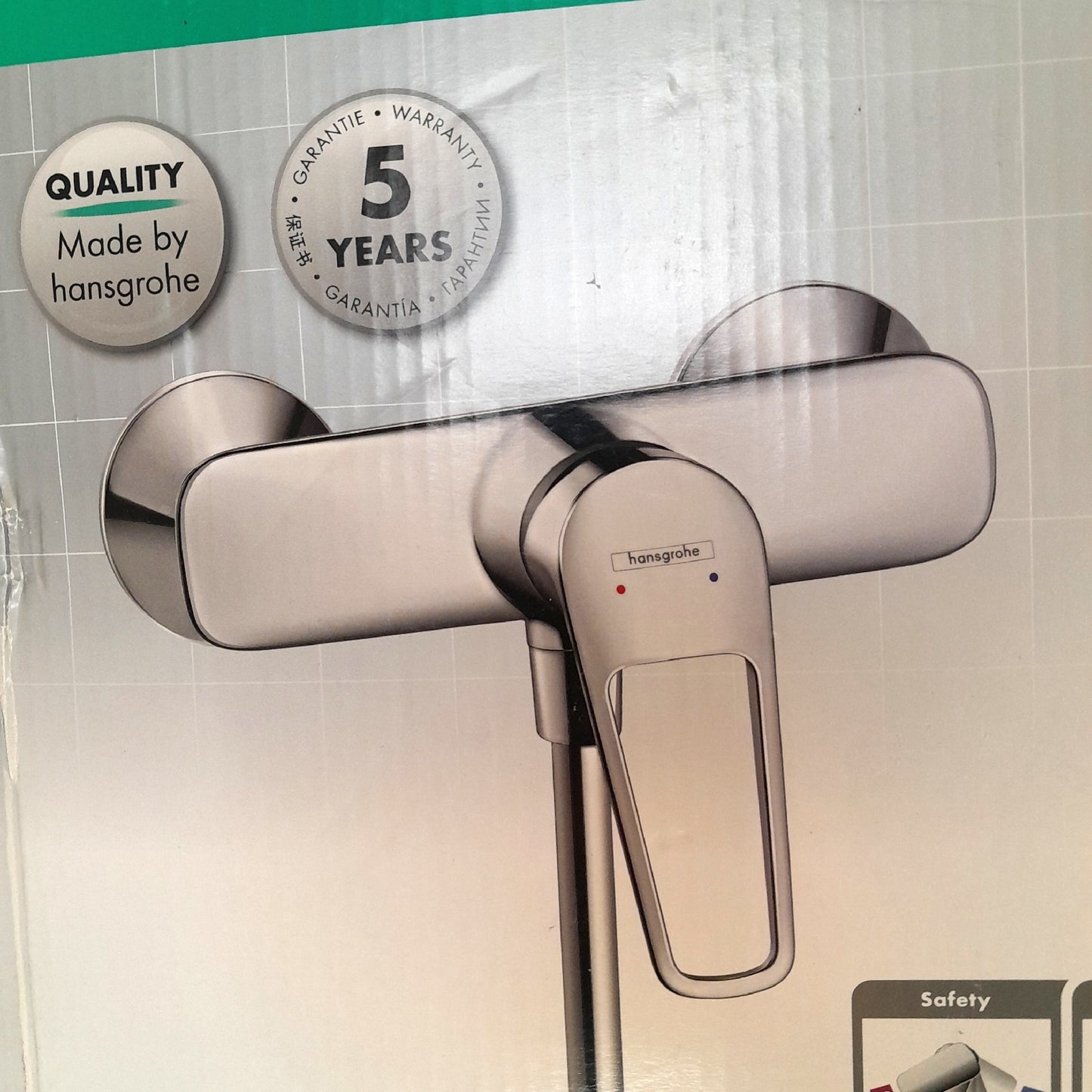 Hansgrohe Brausearmatur Badarmaturen Novus Loop Design Modern Chrom Glänzend