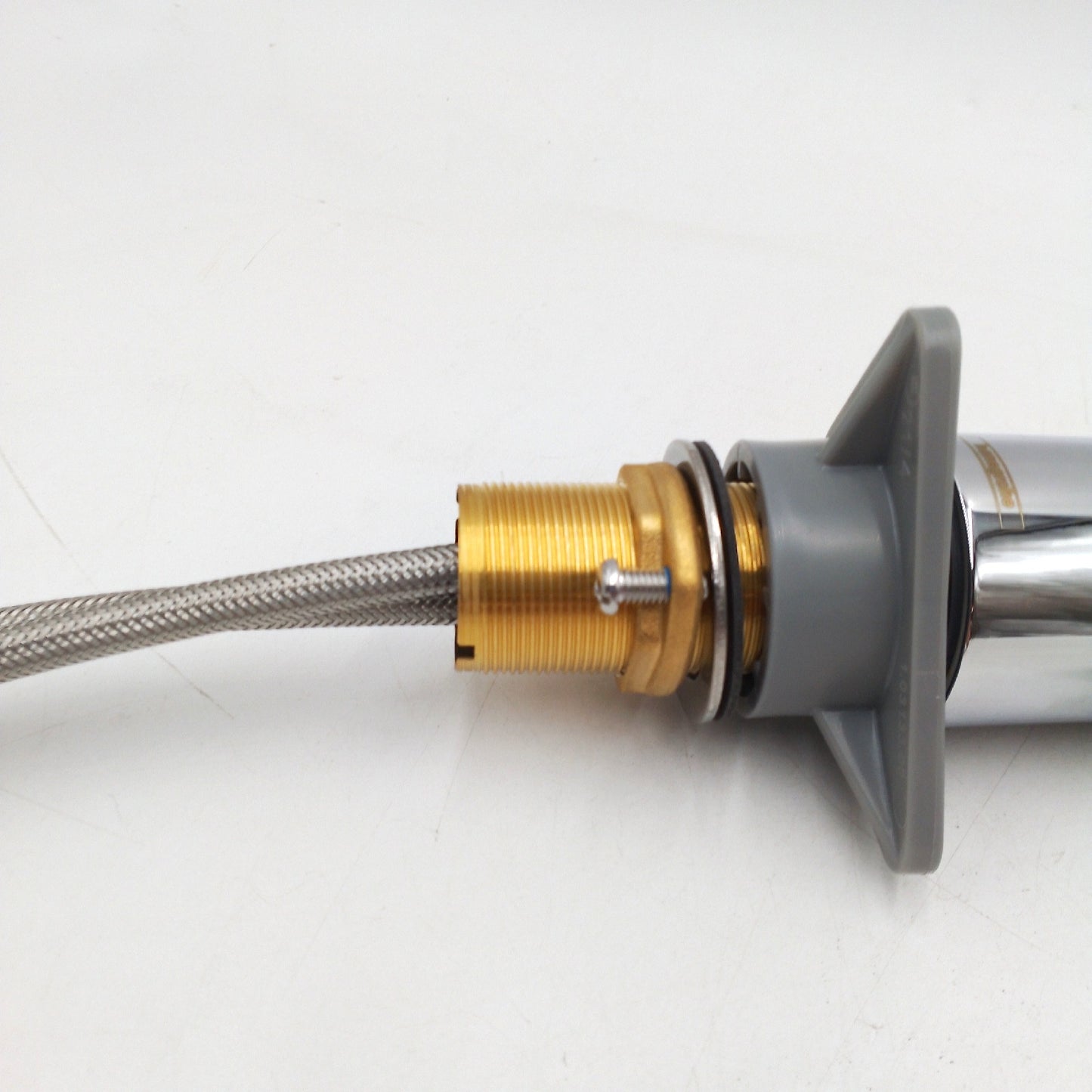 Hansgrohe Spültischarmatur Focus M43 (Chrom, Matt, Hoher Auslauf)