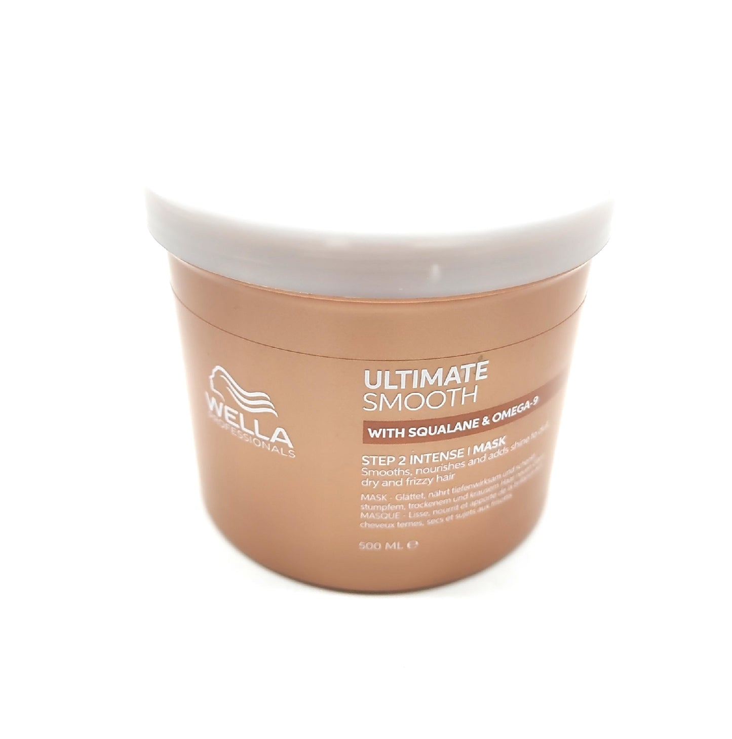 Wella Professionals Ultimate Smooth Haarkur geöffnet leicht getestet gut gefüllt