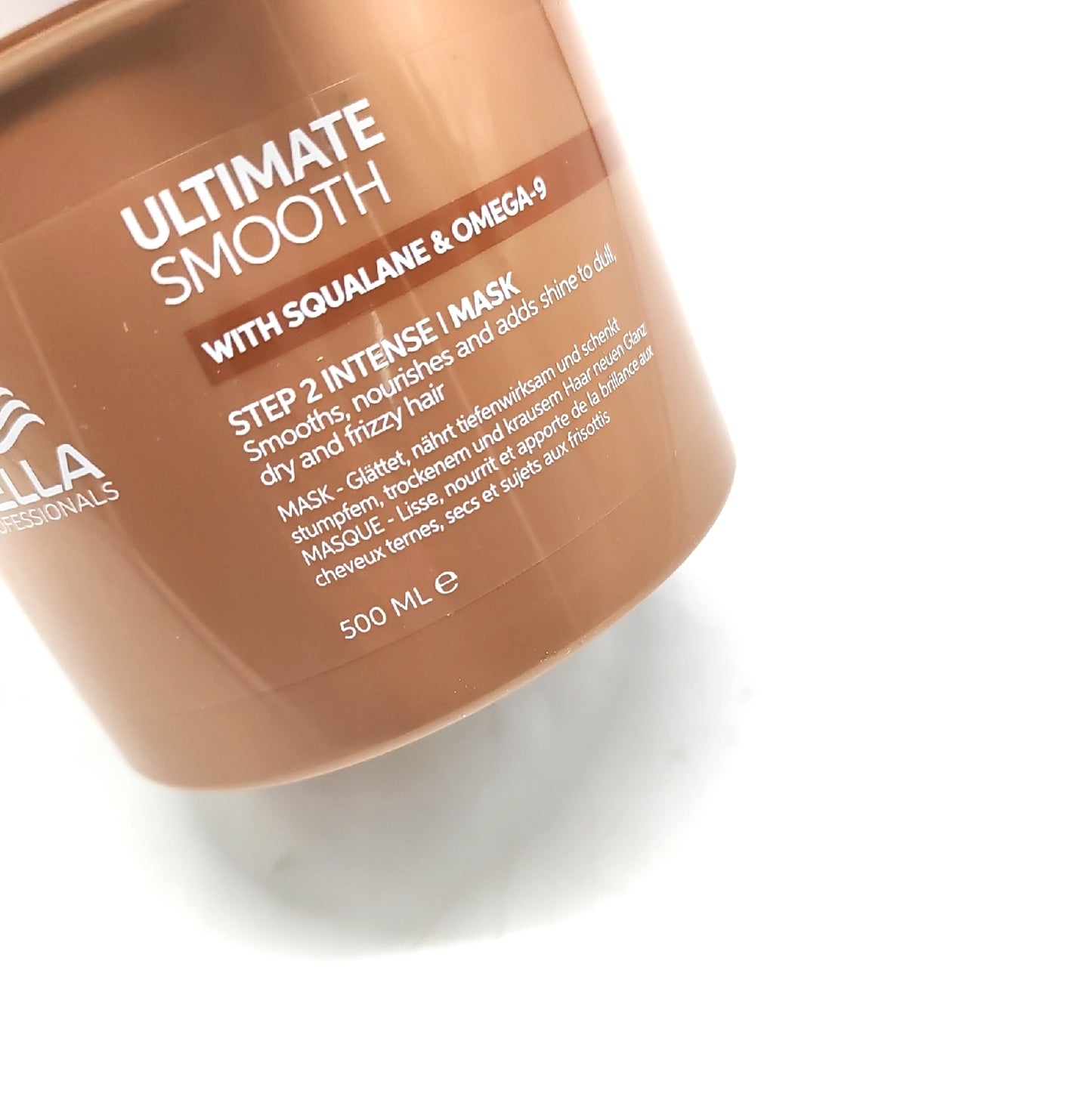 Wella Professionals Ultimate Smooth Haarkur geöffnet leicht getestet gut gefüllt