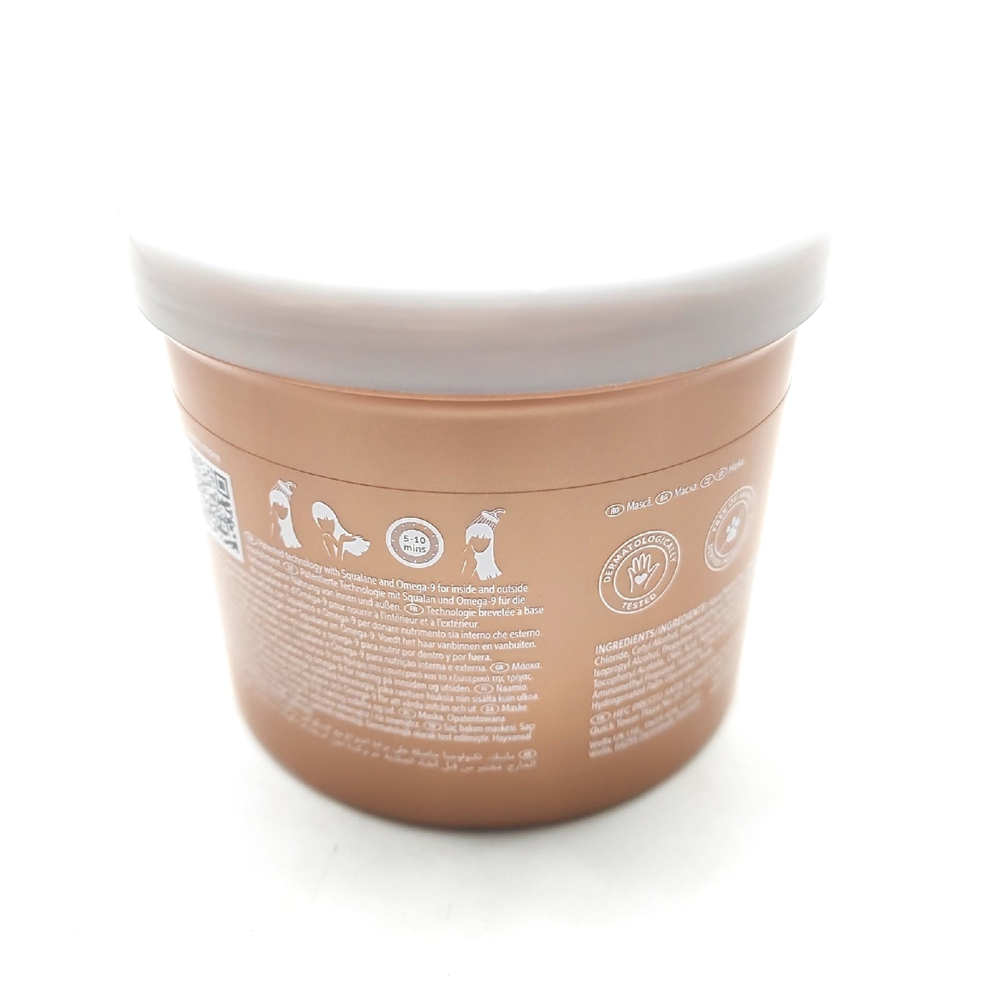 Wella Professionals Ultimate Smooth Haarkur geöffnet leicht getestet gut gefüllt