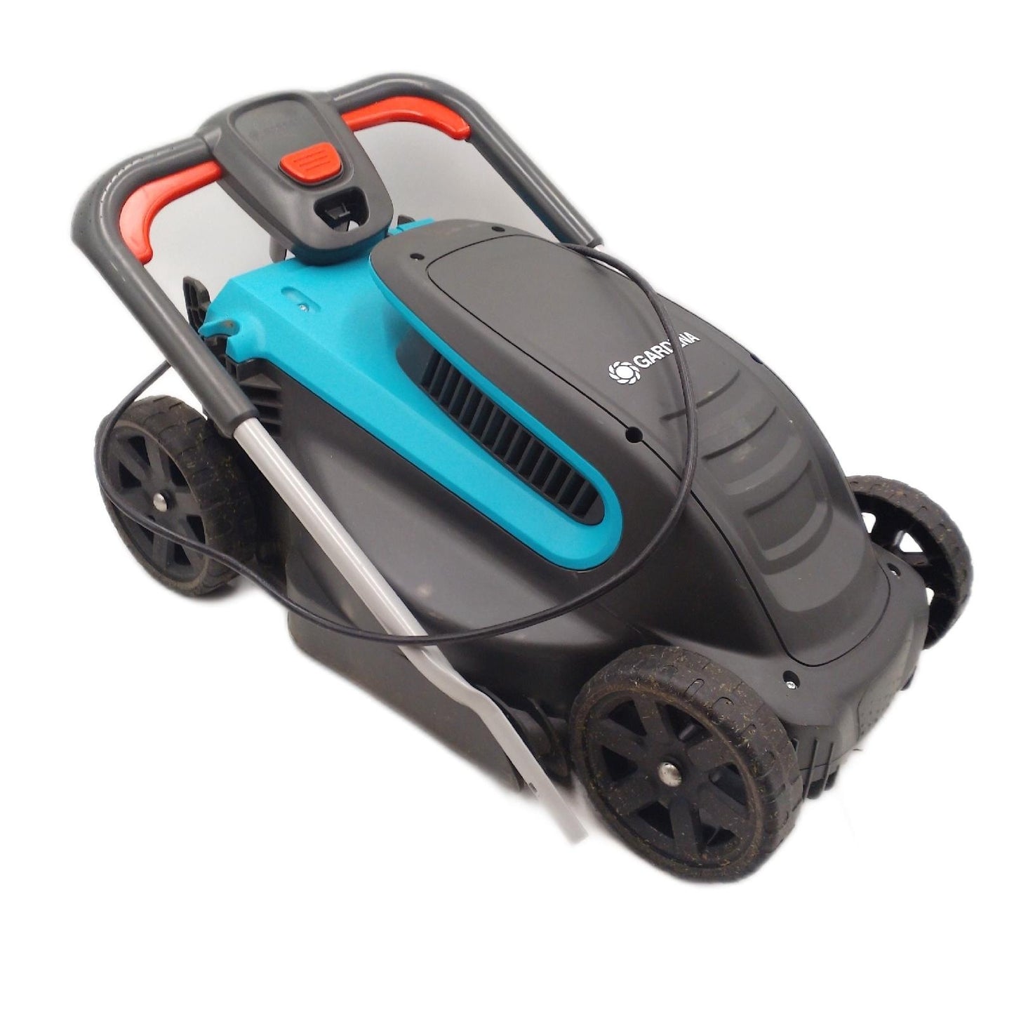 Gardena PowerMax 1200 32 Elektrorasenmaher starke Gebrauchsspuren ohne Fang