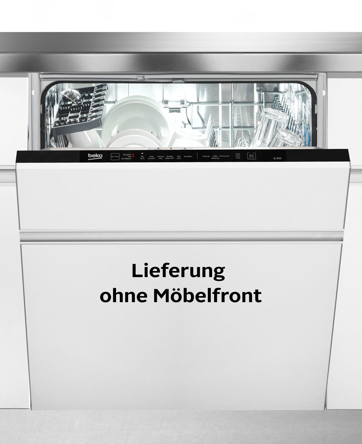 BEKO vollintegrierbarer Geschirrspüler, BDIN16O30, 60cm