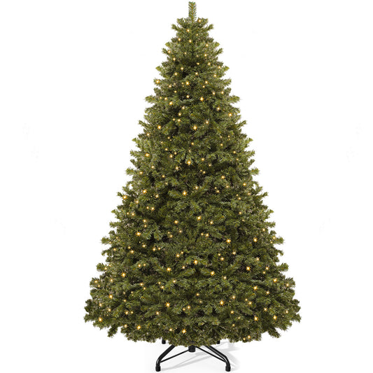 YAHOME Weihnachtsbaum Beleuchtung Baum 182cm 250 LED 880 Spitzen Dekoration Weihnachten