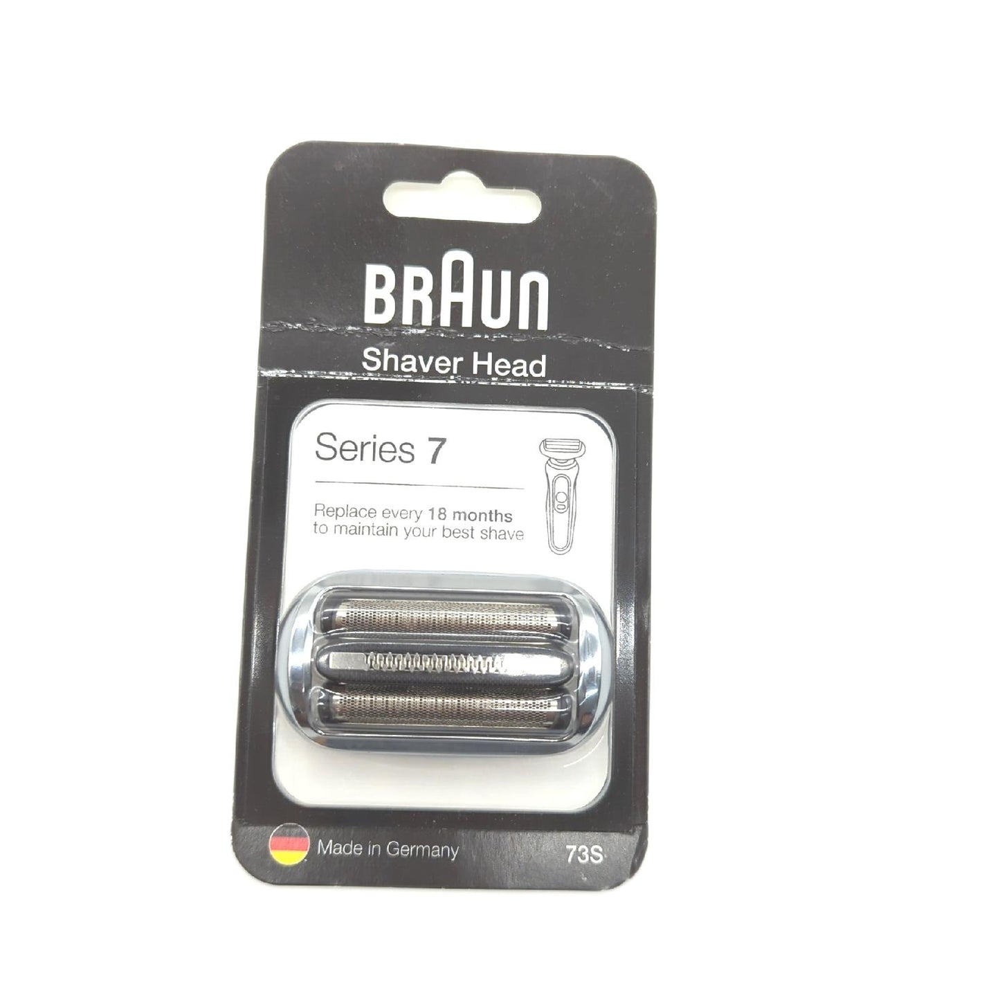 Braun Ersatzscherkopf Rasierer Herrenpflege Series 7 Präzision Silber Pflege Zubehör Premium