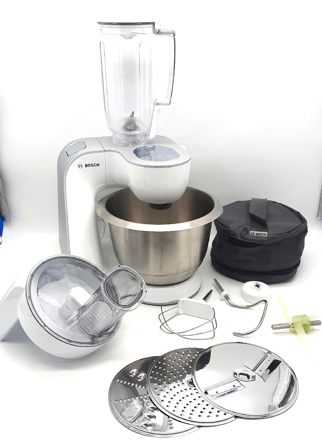 Bosch Küchenmaschine Haushaltsgeräte Serie 4 Edelstahl Schüssel  - Unvollständig
