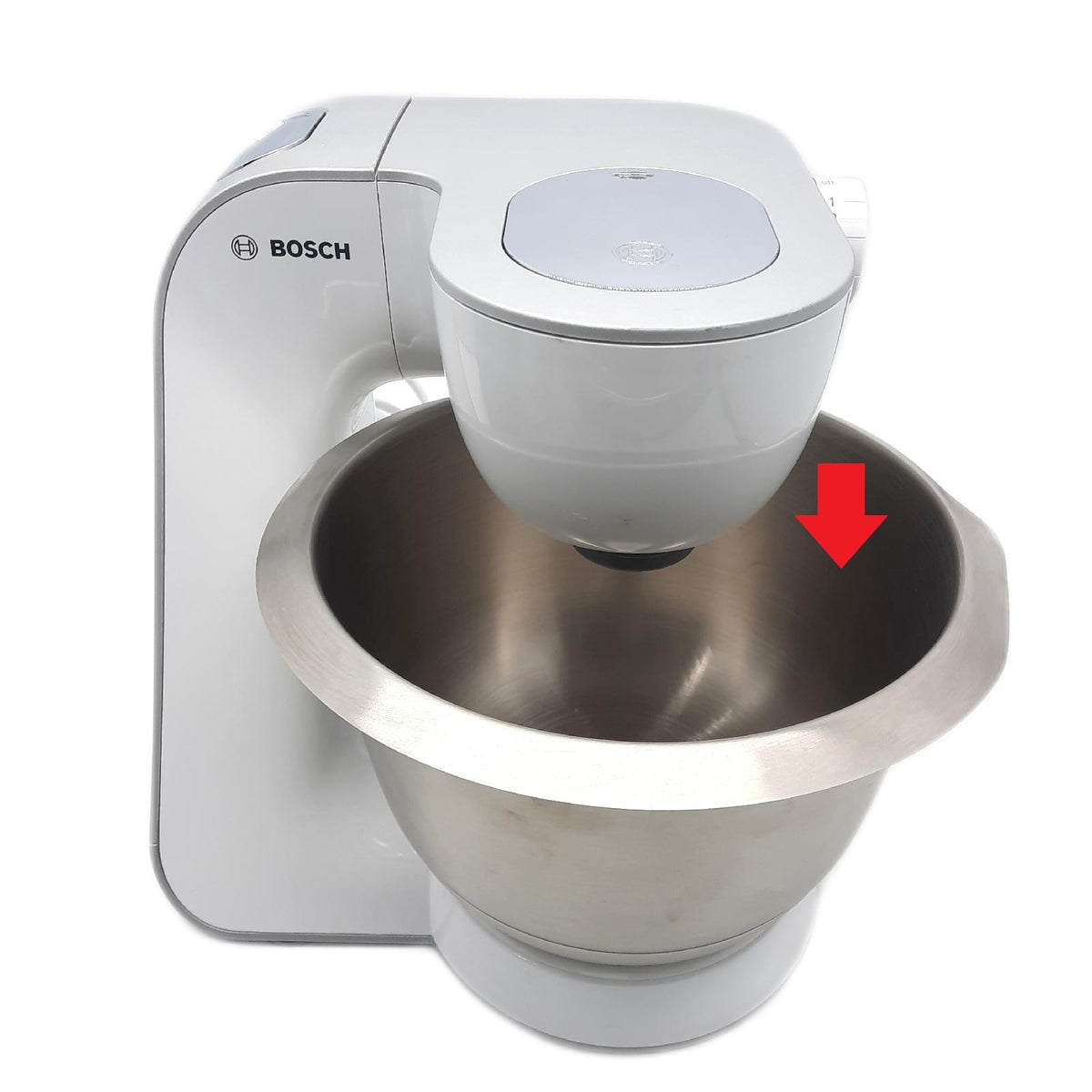 Bosch Küchenmaschine Haushaltsgeräte Serie 4 Edelstahl Schüssel  - Unvollständig