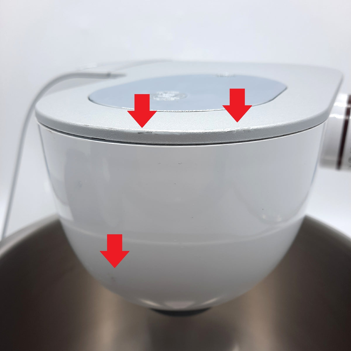 Bosch Küchenmaschine Haushaltsgeräte Serie 4 Edelstahl Schüssel  - Unvollständig