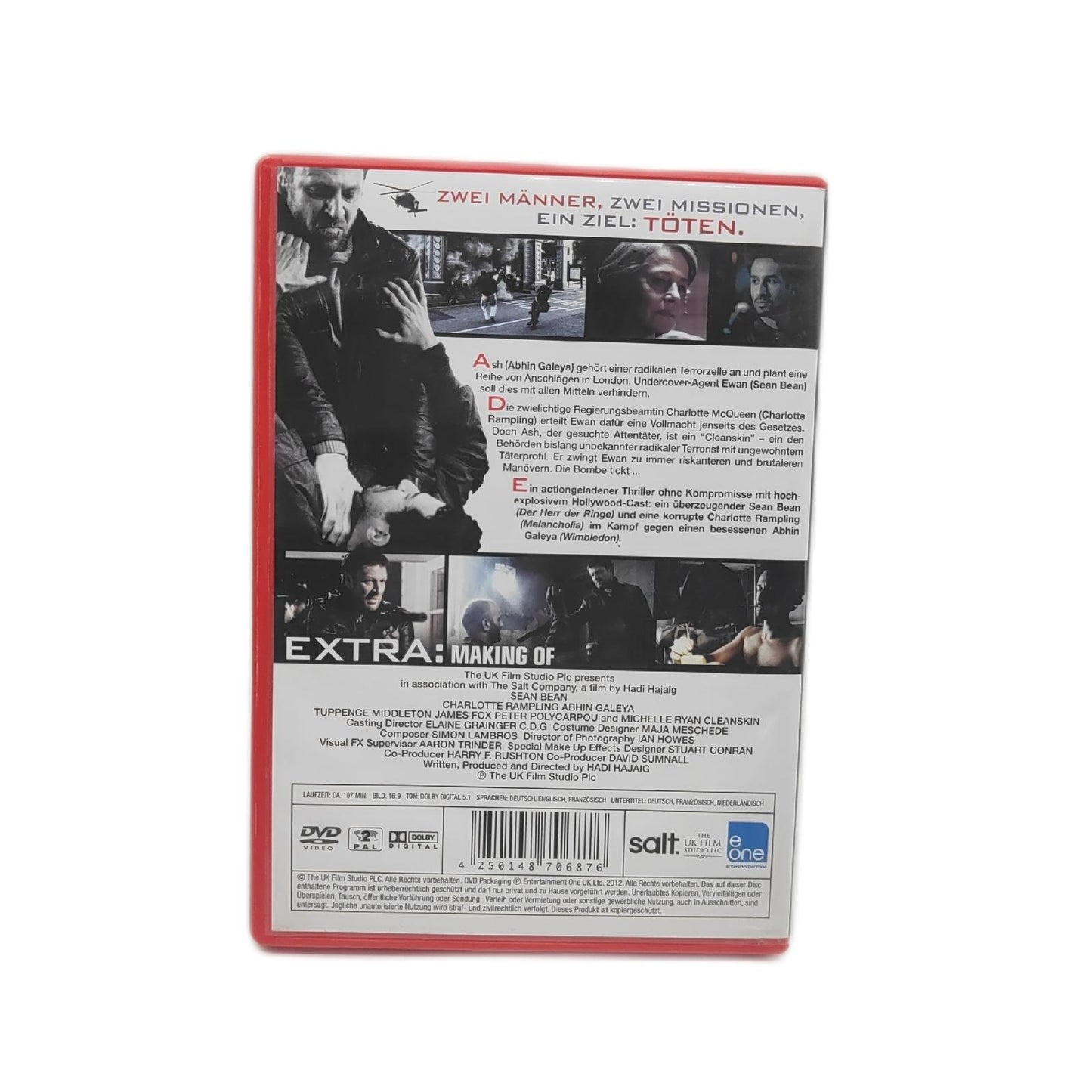 Cleanskin DVD