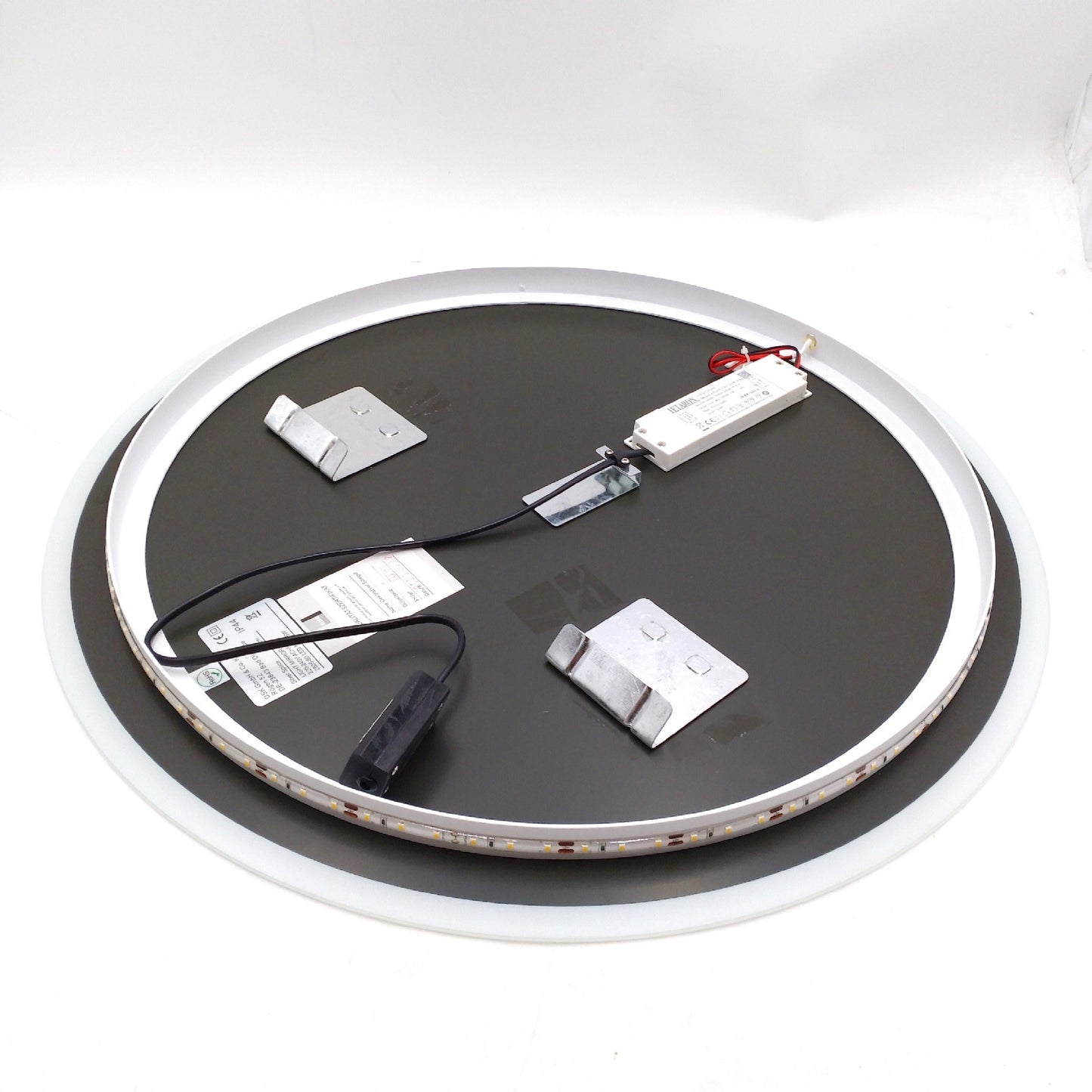 LED-Lichtspiegel Silver Space Durchmesser: 60 cm