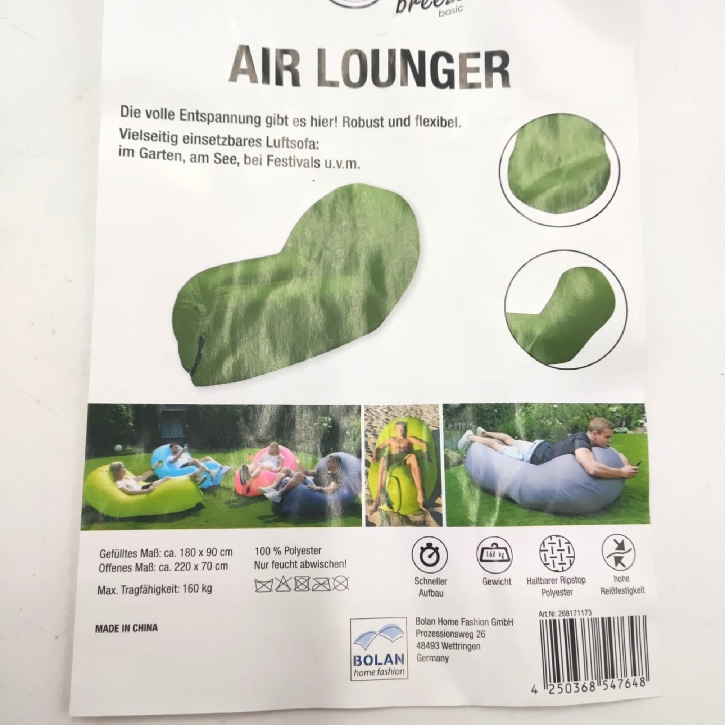 Air Lounge Sofa Möbel Lounge Air Peacock Khaki Komfort Entspannung Design