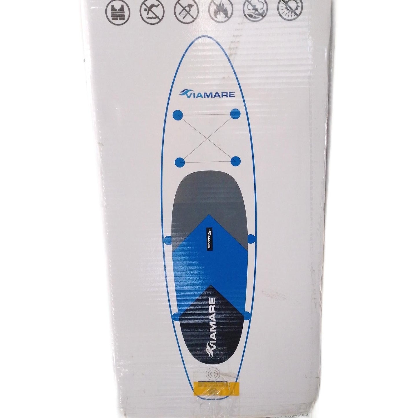 Viamare Stand Up Paddle Board Set Wassersport SUP Board 300 x 75 x