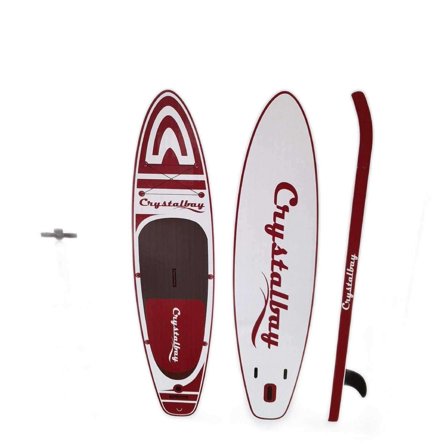 Crystalbay SUP Board Set Wassersport 330 Shark Next Stand Up Paddling Board Stabil