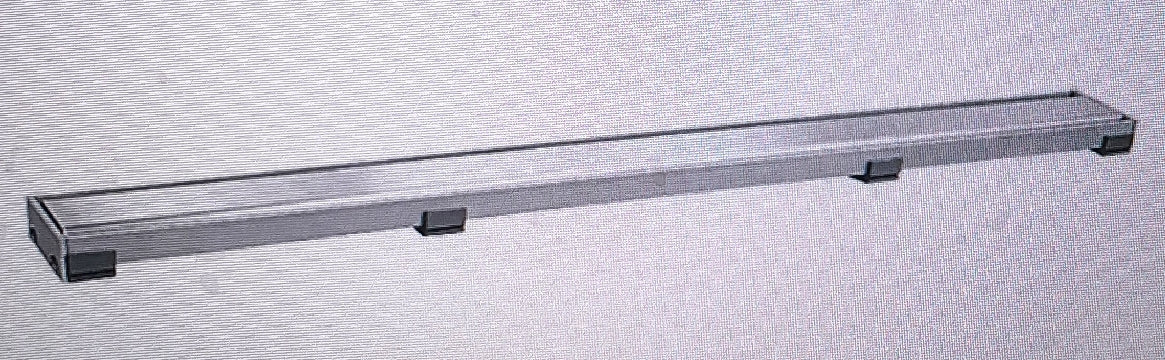 Camargue Duschablaufrinne Badezimmerzubehör 90 cm Edelstahl modern design funktional