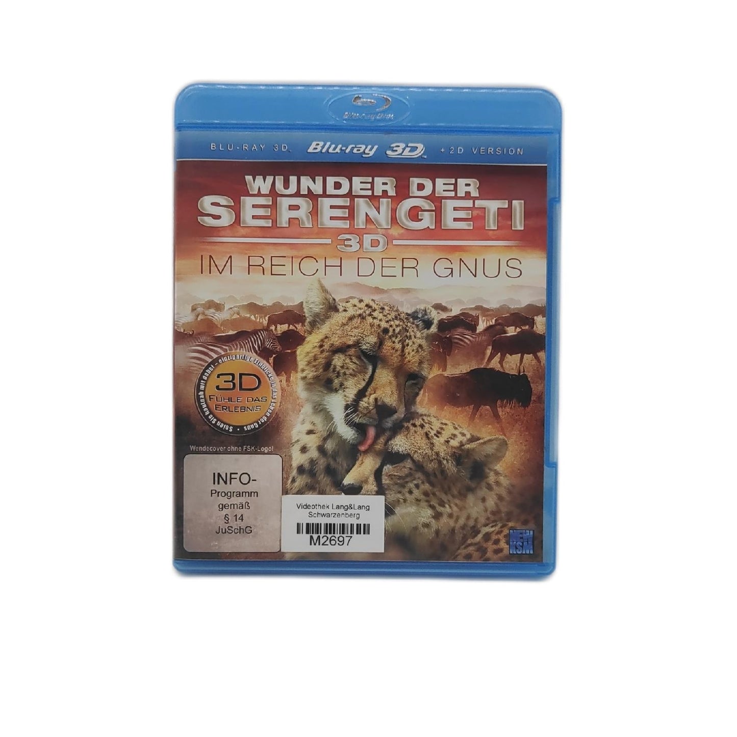 Wunder der Serengeti - Im Reich der Gnus (inkl. 2D-Version) [3D Blu-ray]