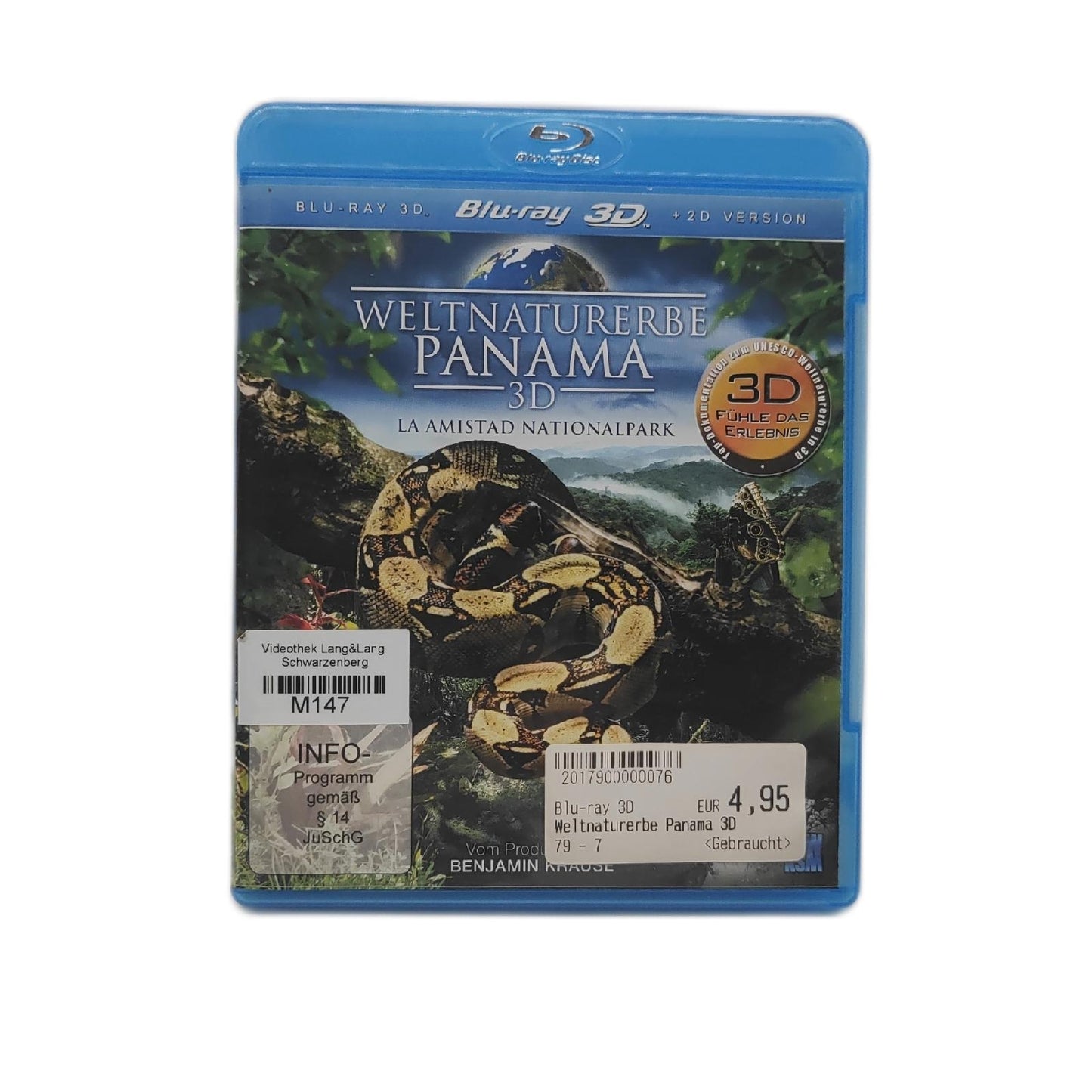 Weltnaturerbe Panama 3D - La Amistad Nationalpark (+ 2D Version) [Blu-ray 3D]