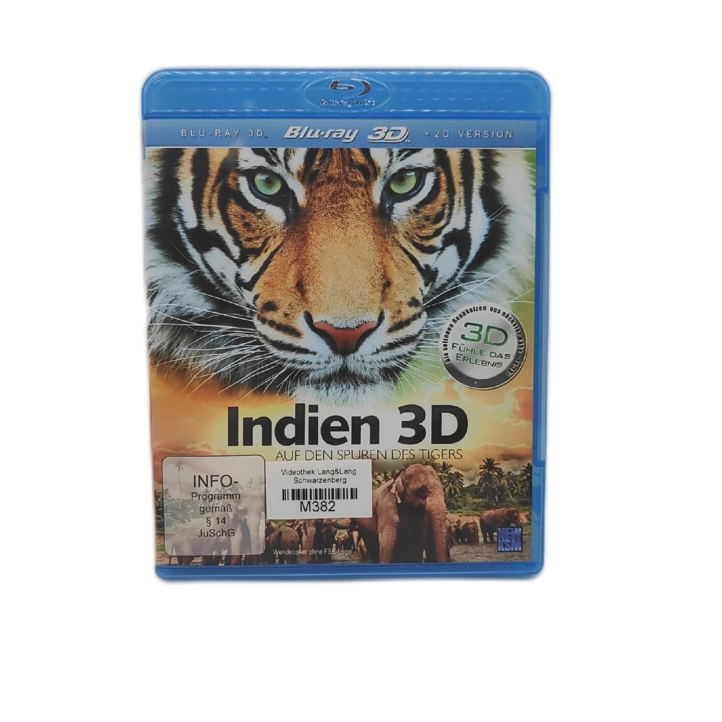 Indien - Auf den Spuren des Tigers (inkl. 2D-Version) [3D Blu-ray]