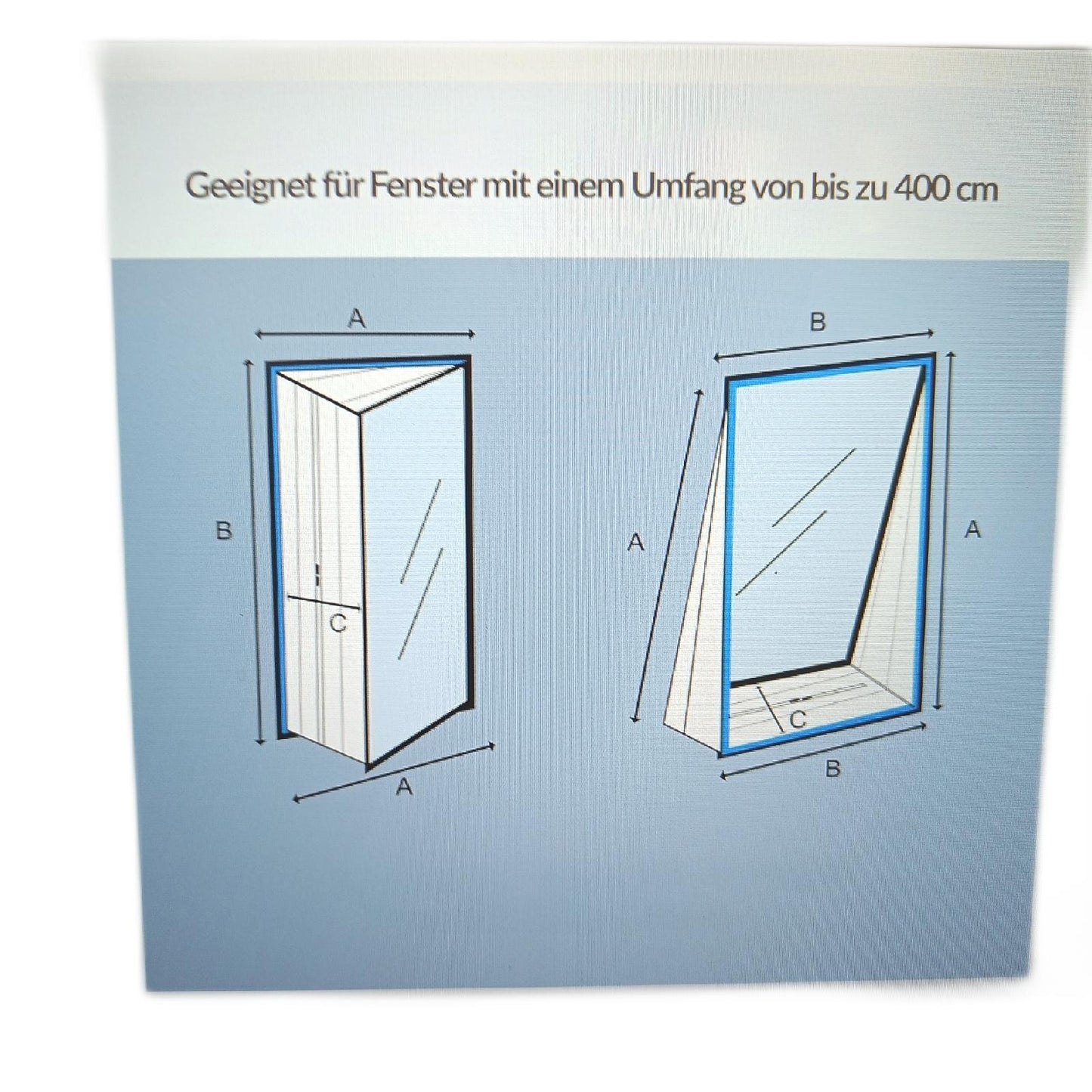 Proklima Fensterabdichtung Fensterzubehör Hot Air Stop Weiß 40 cm Dichtungssystem