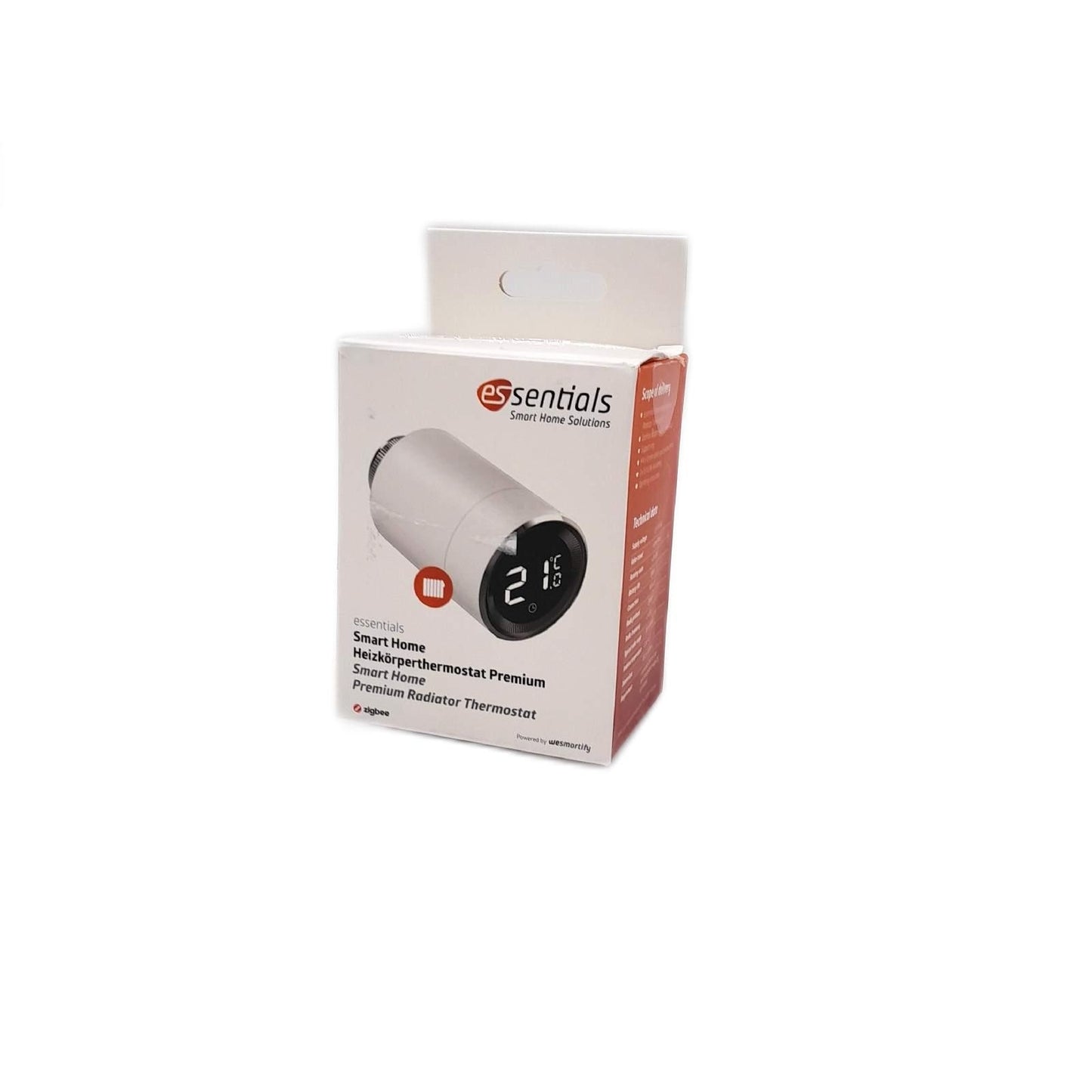 Essentials Heizungsthermostat Smart Home Heizkörperthermostat Premium Komfort Temperaturregelung