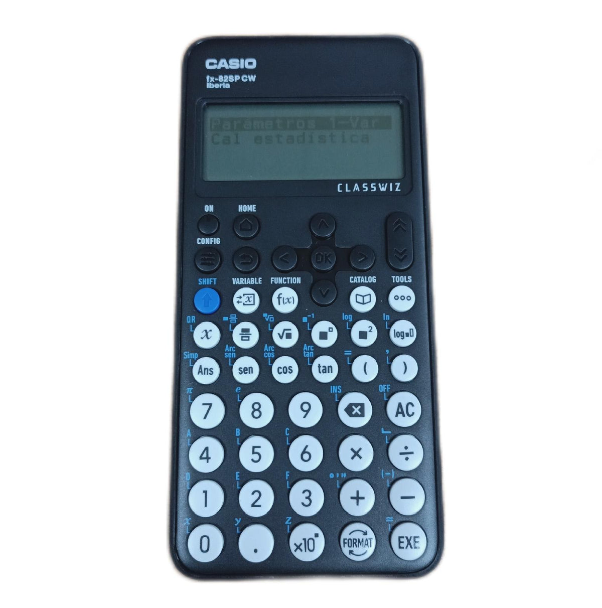 Casio FX 82SP CW Wissenschaftlicher Taschenrechner Display gestört Sprache Spanisch