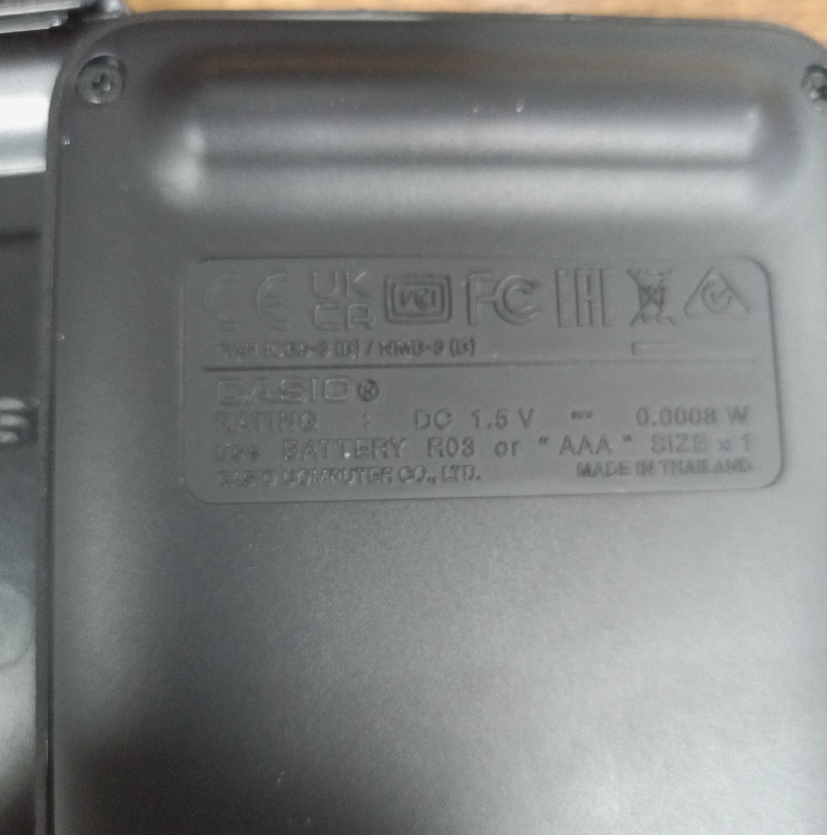 Casio FX 82SP CW Wissenschaftlicher Taschenrechner Display gestört Sprache Spanisch
