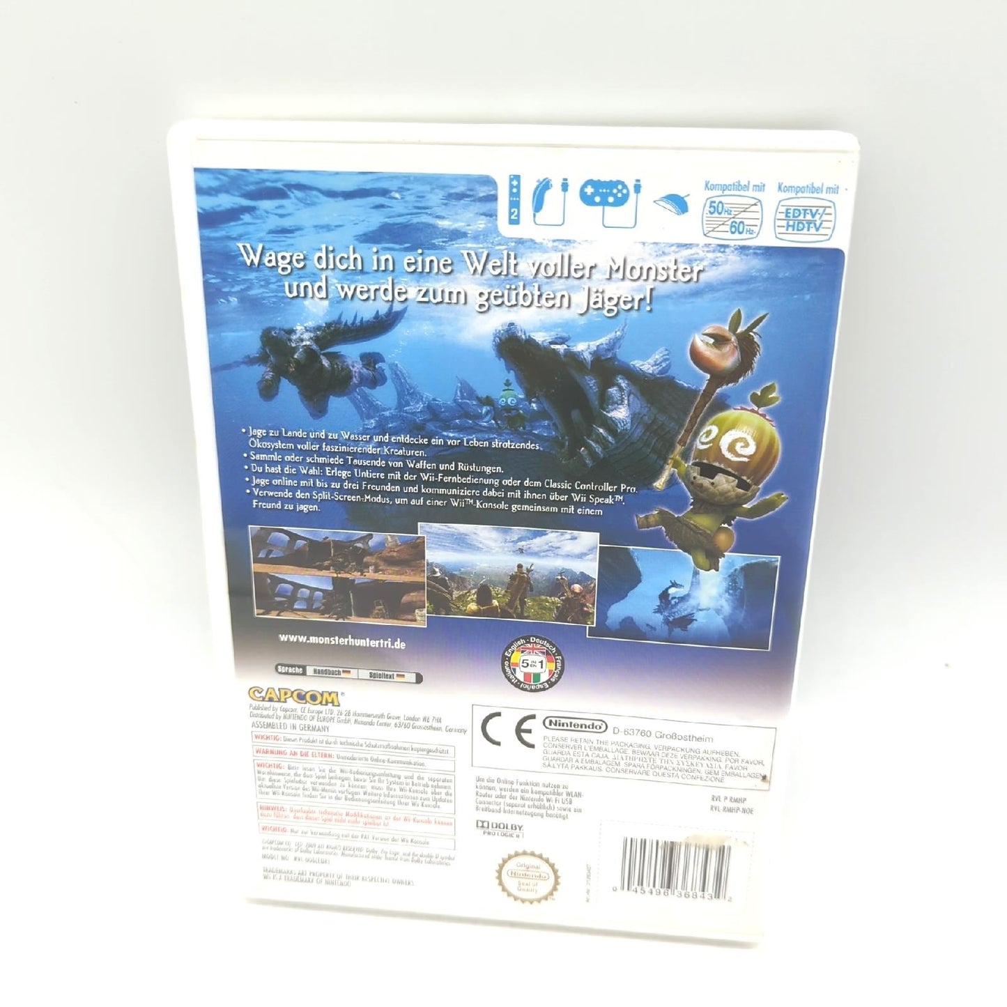 Monster Hunter Tri  Videospiel Nintendo Wii USK 12