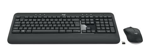 Logitech Tastatur Maus Set Computerzubehör MK540 Advanced Kabellose Bedienung komfortabel und