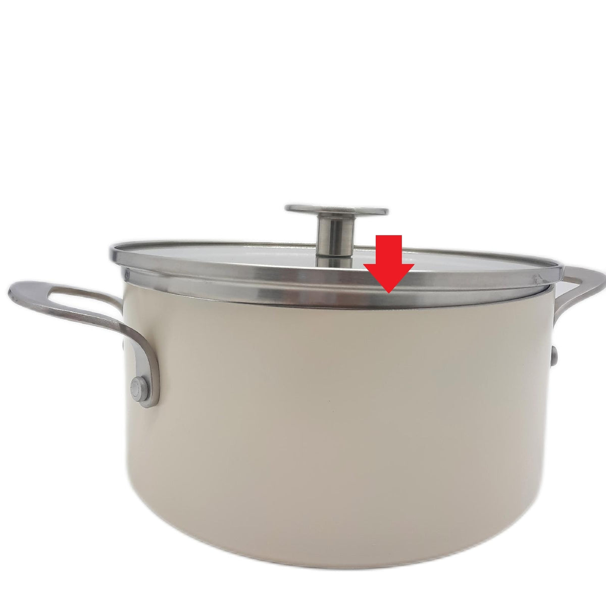 KitchenAid Aluminium Bräter Glasdeckel 20 cm3,11 L PFAS freie Fo - Unvollständig