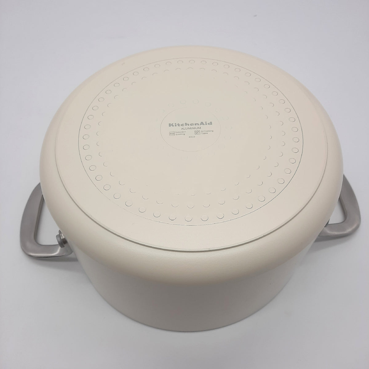 KitchenAid Aluminium Bräter Glasdeckel 20 cm3,11 L PFAS freie Fo - Unvollständig