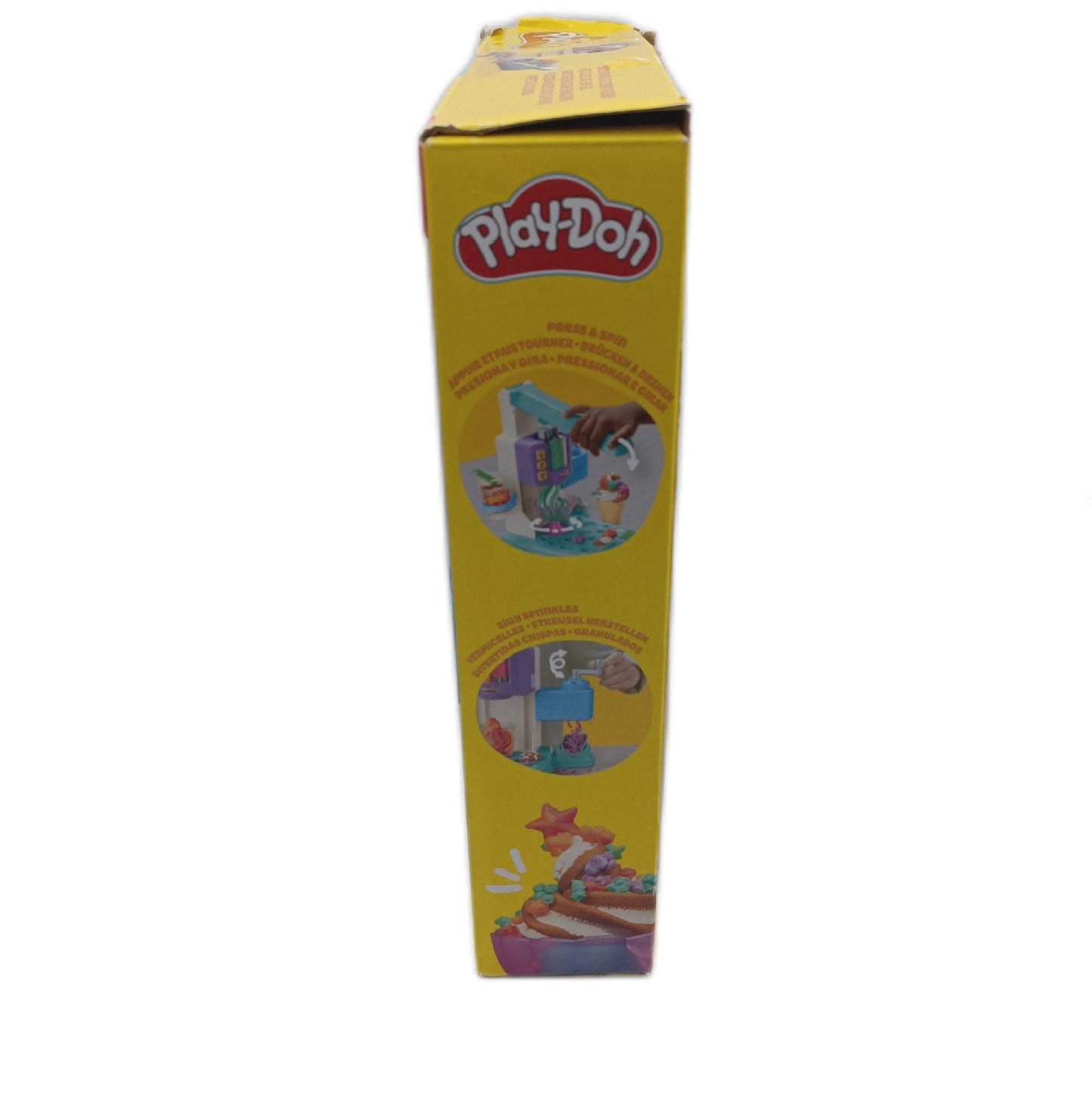 Play Doh Eismaschine Kinder Spielset Bunte Regenbogen Farben Ton Knete Set