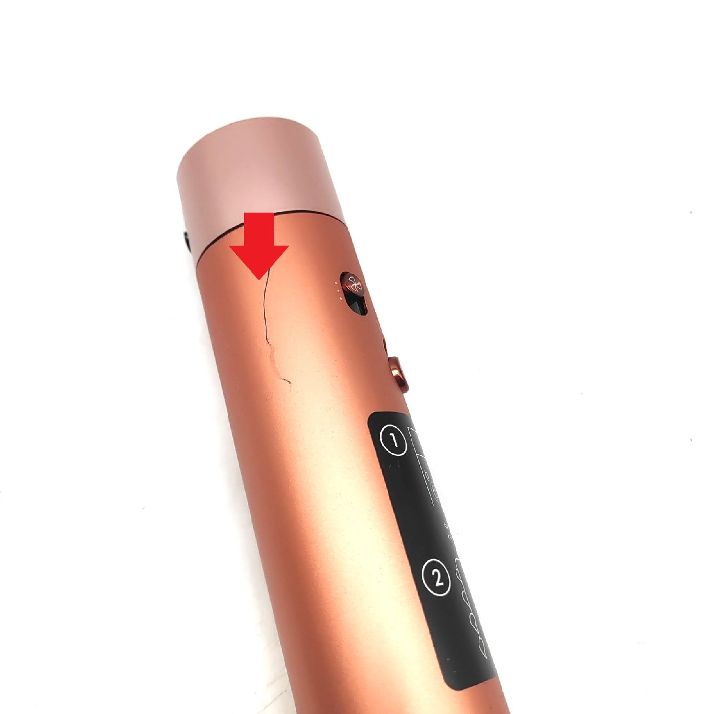 Dyson Haartrockner Styler Haarpflege Airwrap Amber Zubehör für Glattes und Welliges