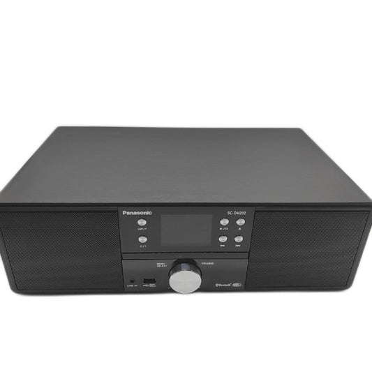 Panasonic Micro HiFi Musikanlage SC DM202EG K Kompaktes System mit CD D