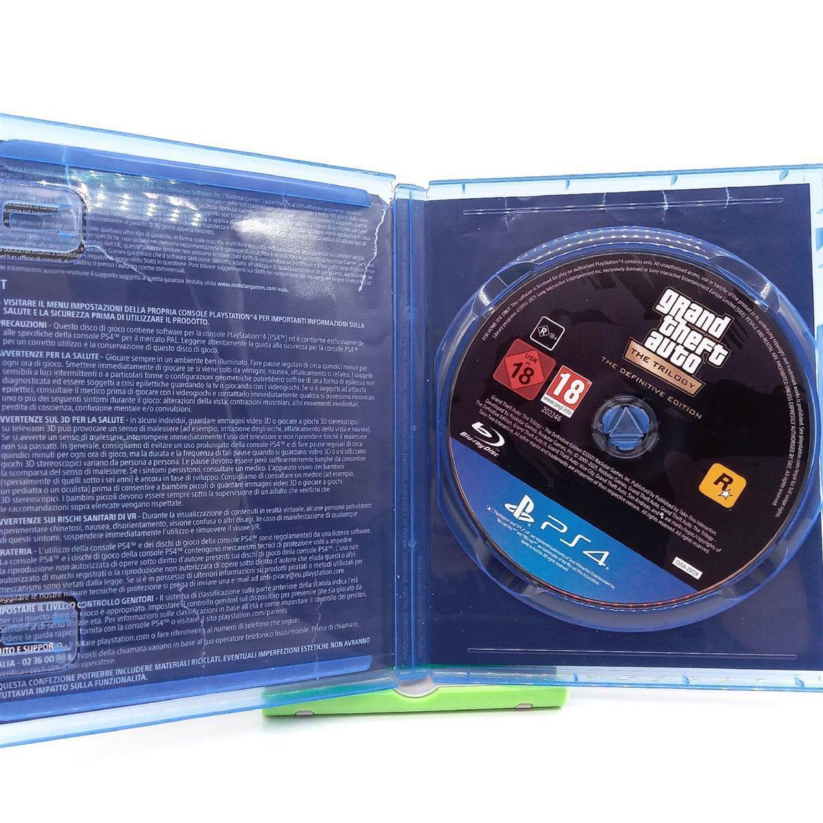 PlayStation Spiel Unterhaltung Grand Theft Auto Die Trilogie Die endgültige Ausgabe Klassiker Gaming