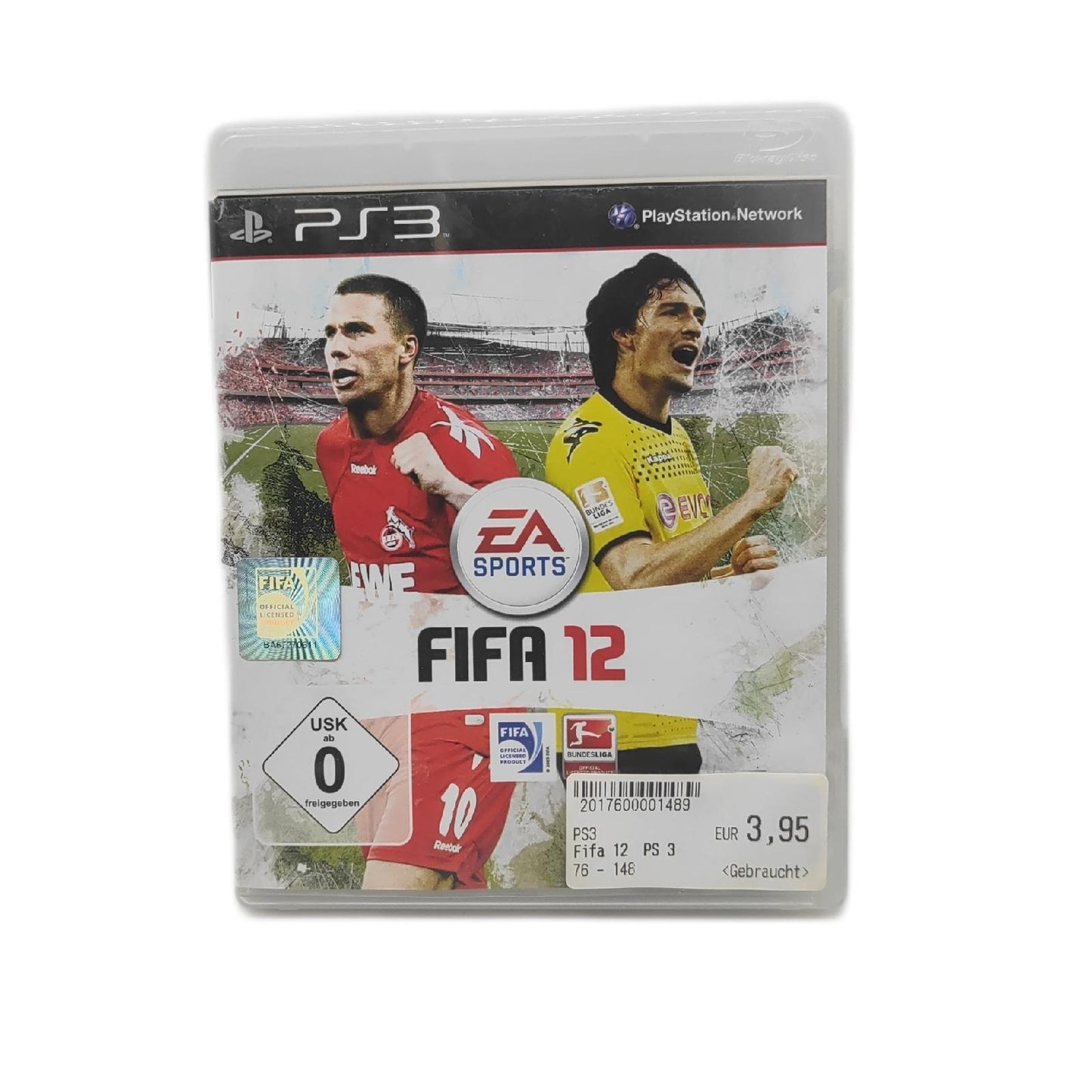 Sony Playstation 3 Spiel Fußballspiel FIFA 12 Import Deutsch Action Spannung Unterhaltung