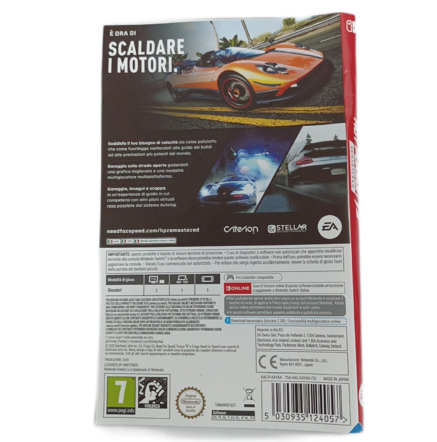 Electronic Arts Videospiel Need for Speed Hot Pursuit ohne Huelle