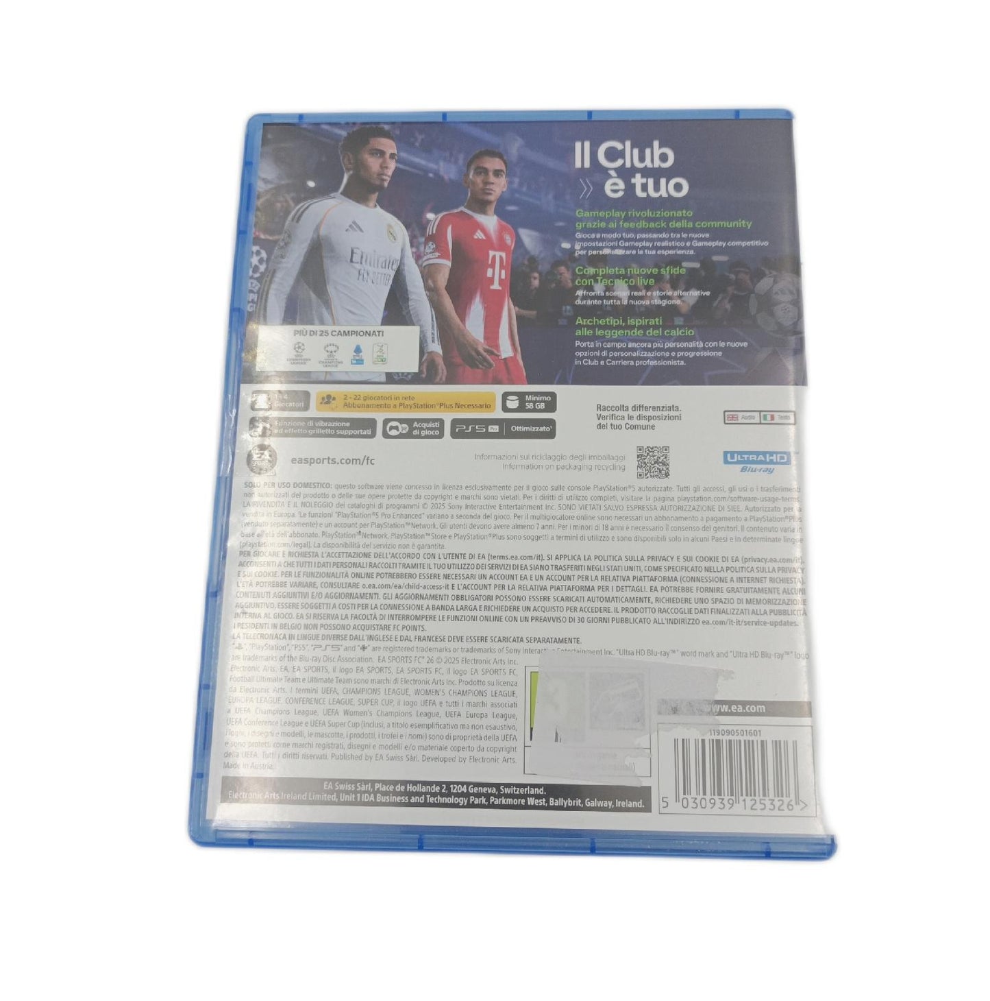EA SPORTS FC 26 Standard Edition PS5 Videospiele Italienisch USK 12